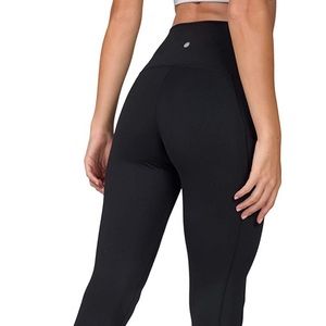 ☺️💕Yogalicious Lux High Waist Elastic Free Side Pocket Ankle Legging💕☺️